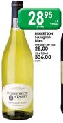 Robertson Sauvignon Blanc-12x750ml
