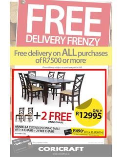 Coricraft : Free Delivery Frenzy (Until 18 December 2012), page 1