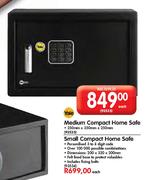 Yale Small Compact Home Safe-200x320x200mm Each