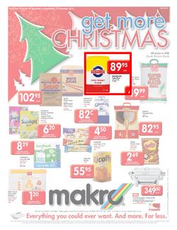 Makro : Get More Christmas (29 Nov - 12 Dec), page 1