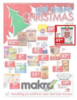 Makro : Get More Christmas (29 Nov - 12 Dec), page 1