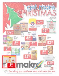 Makro : Get More Christmas (29 Nov - 12 Dec), page 1