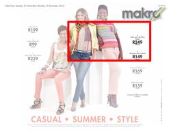 Makro : Casual Summer Style (27 Nov - 10 Dec), page 1
