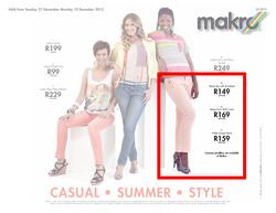 Makro : Casual Summer Style (27 Nov - 10 Dec), page 1