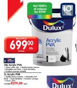 Dulux Acrylic PVA-5ltr