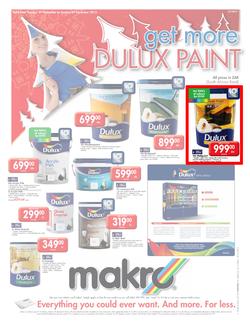 Makro : Get More Dulux Paint (27 Nov - 9 Dec), page 1