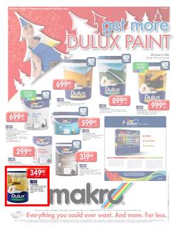 Makro : Get More Dulux Paint (27 Nov - 9 Dec), page 1