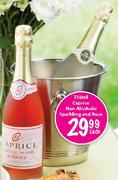 Caprice Non Alcoholic Sparkling And Rose-750ml Each