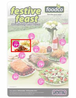 Foodco Western Cape : Festive Feast (28 Nov - 9 Dec), page 1