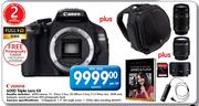 Canon 600D Triple Lens Kit 