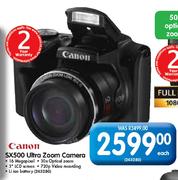 Canon SX500 Ultra Zoom Camera-Each