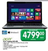 Acer 15.6" Laptop HD LED Each