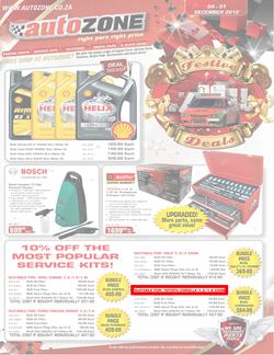 Autozone : Festive Deals (4 Dec - 31 Dec), page 1