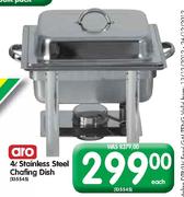 Aro Stainless Steel Chafing Dish-4L Each