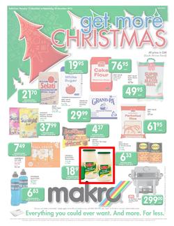 Makro : Get More Christmas - Groceries (13 Dec - 26 Dec), page 1