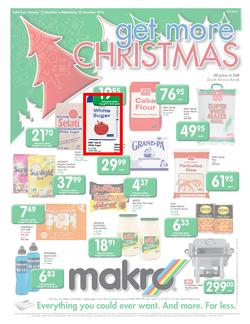 Makro : Get More Christmas - Groceries (13 Dec - 26 Dec), page 1