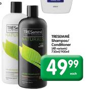 Tresemme Shampoo Conditioner-750ml/900ml Each