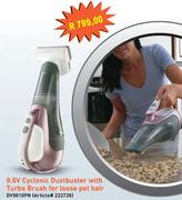 9.6V Cyclonic Dustbuster With Turbo Brush For Loose Pet Hair-DV9610PN