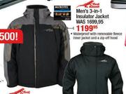 First Ascent Man's 3-in-1 Insulator Jacket
