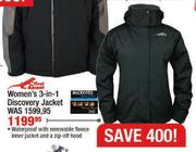 First Ascent Women's 3-in-1 Discovery Jacket