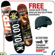 ZooYork Verb Complete Skateboards - Each