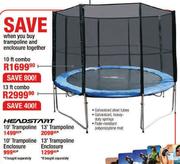 Headstart Trampoline - 10'