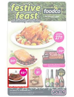 Foodco Western Cape : Festive Feast (12 Dec - 24 Dec), page 1