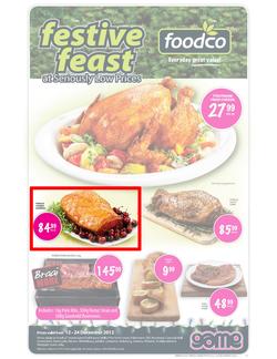Foodco Gauteng & Polokwane : Festive Feast (12 Dec - 24 Dec), page 1