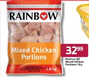Rainbow IQF Mixed Chicken Portions-1.8kg 