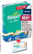 Pampers New Baby Giant Pack Size 2 Midi-108's Each