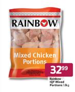 Rainbow IQF Mixed Portions-1.8kg