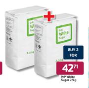 PnP White Sugar-2x2.5kg