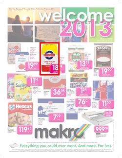 Makro : Welcome 2013 (27 Dec - 9 Jan 2013), page 1
