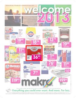 Makro : Welcome 2013 (27 Dec - 9 Jan 2013), page 1
