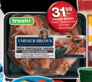 Farmer Brown Fresh Spatchcock Chicken Assorted-Per Kg 