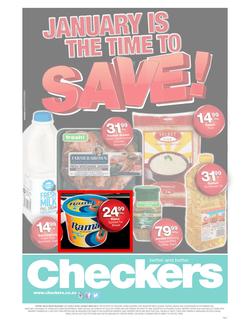 Checkers Eastern Cape : January is the time to save (27 Dec - 6 Jan 2013), page 1