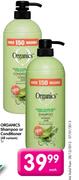 Organics Shampoo Or Conditioner-1ltr Each