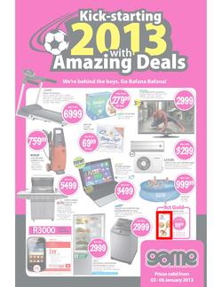 Game : Kick-starting 2013 with Amazing Deals (3 Jan - 6 Jan 2013), page 1