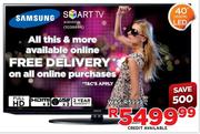 Samsung FHD Smart TV-40"(102cm)
