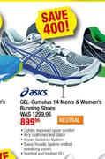 Asics Gel-Cumulus 14 men's & Women's Running Shoes