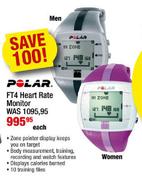 Polar FT4 Heart Rate Monitor-Each