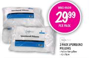Mainstays 2 Pack Spunbond Pillows