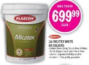 Plascon Micatex White Or Colours-20ltr Each