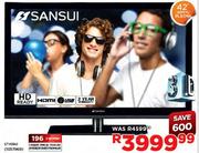 Sansui HD Ready Plasma TV-42"(107cm)