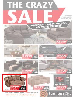 Furniture City : The Crazy Sale (7 Jan - 20 Jan 2013), page 1