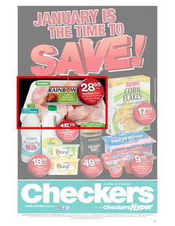 Checkers Western Cape : January is the time to save (9 Jan - 20 Jan 2013), page 1