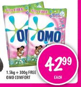 Omo Comfort-1.5kg + 300gm Free Each