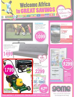 Game : Welcome Africa to Great Savings (17 Jan - 20 Jan 2013), page 1