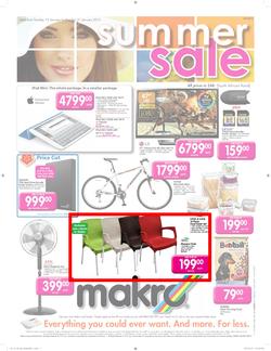 Makro : Summer Sale (15 Jan - 21 Jan 2013), page 1