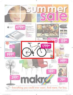 Makro : Summer Sale (15 Jan - 21 Jan 2013), page 1